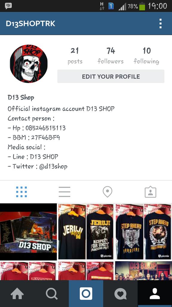 d13shop's tweet image. Please follow #Instagram #IG #D13SHOP : d13shoptrk cc: @Tarakan_Promote @AnakTrk @androider_trk @info_tarakan
