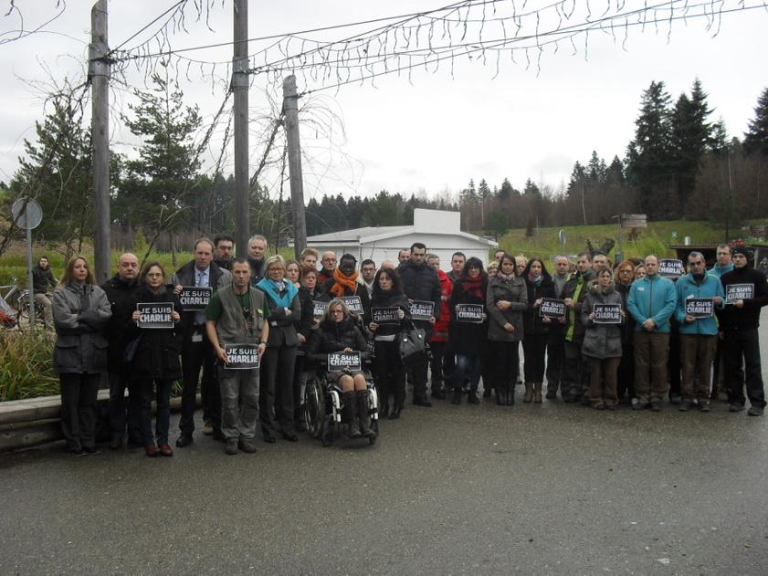 1 minute de silence..nous sommes tous des Charlie #je suis Charlie