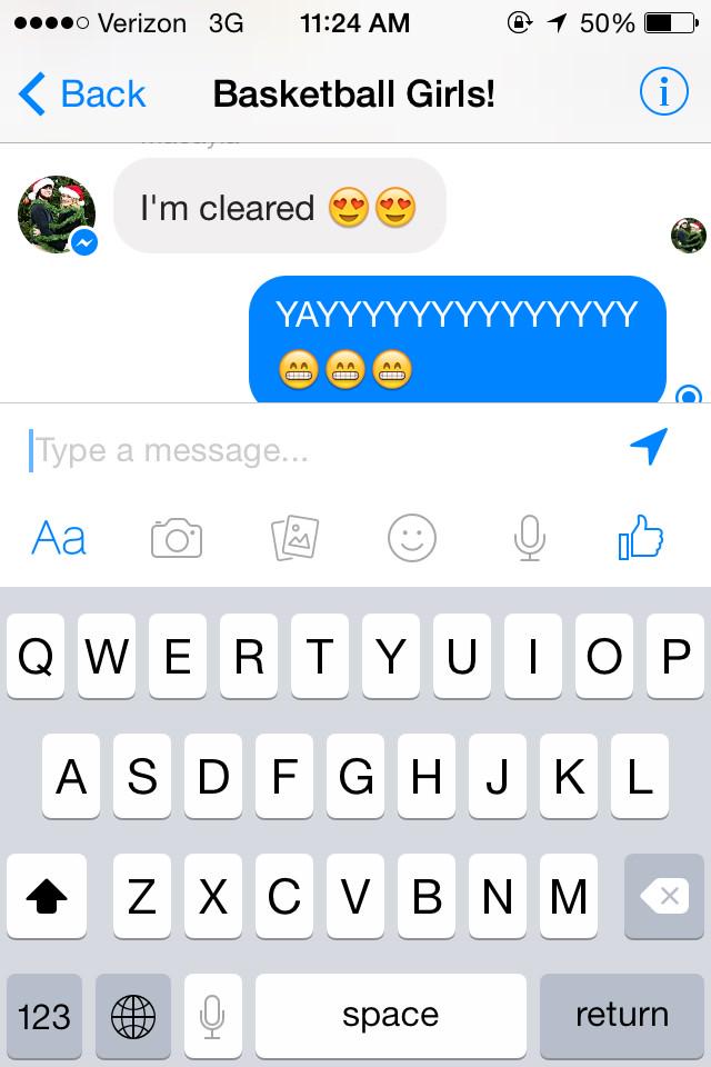 Macayla_5marie's tweet photo. "@_BaiLaur15: This message literally made my day! 😁 #macksback @Macayla_5marie http://t.co/DmYNDyrDNi" messed that one up love ya bae 😍💞