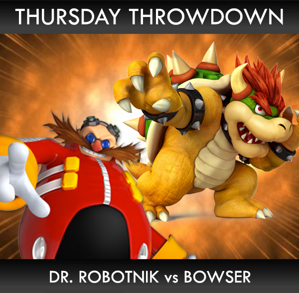 ChrisQYang's tweet image. RT @GameStop: #ThursdayThrowdown: Dr. Robotnik or Bowser? 
#TGClass