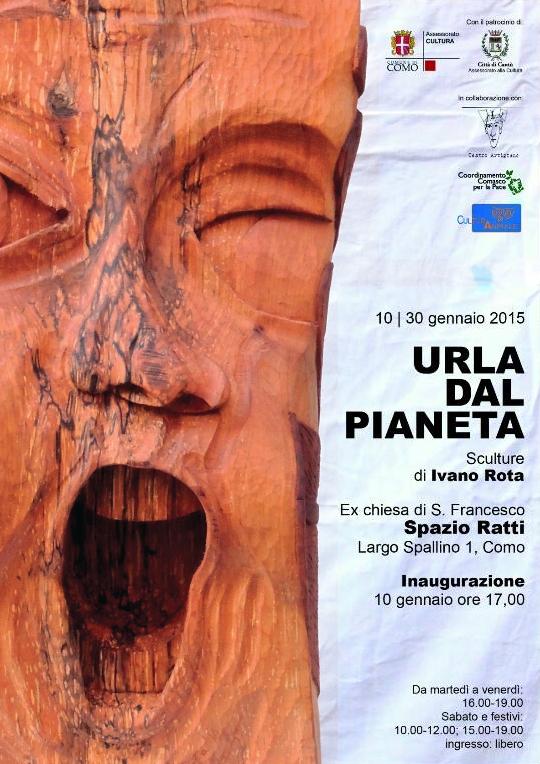 -2 all'inaugurazione di "Urla dal pianeta", noi ci saremo per parlarvi di specie in via d'estinzione. Sabato, ore 17!