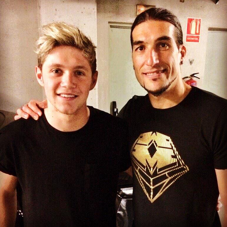 13_Pinto's tweet image. Con @NiallOfficial de @onedirection #TBT