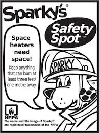 StAugustineFD's tweet photo. #Please be careful if using portable space heaters. #give space heaters space 3 feet to combustibles. http://t.co/Gs9hugne2X