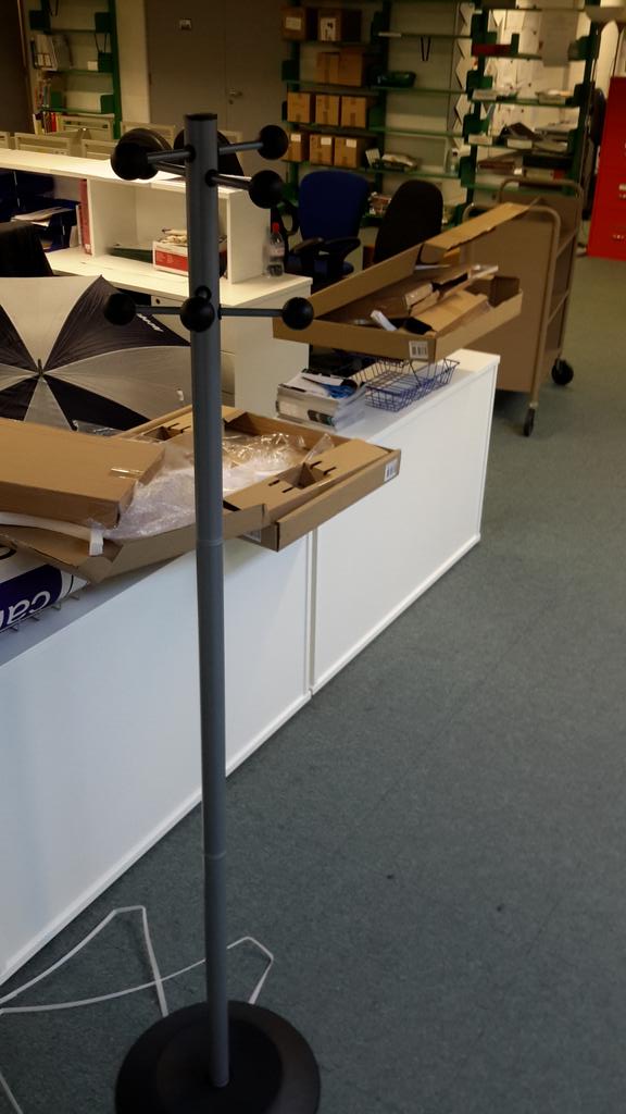 timpaa's tweet image. your librarian job of the day: build a coat stand - in fact I had 2 to construct #flatpackfun