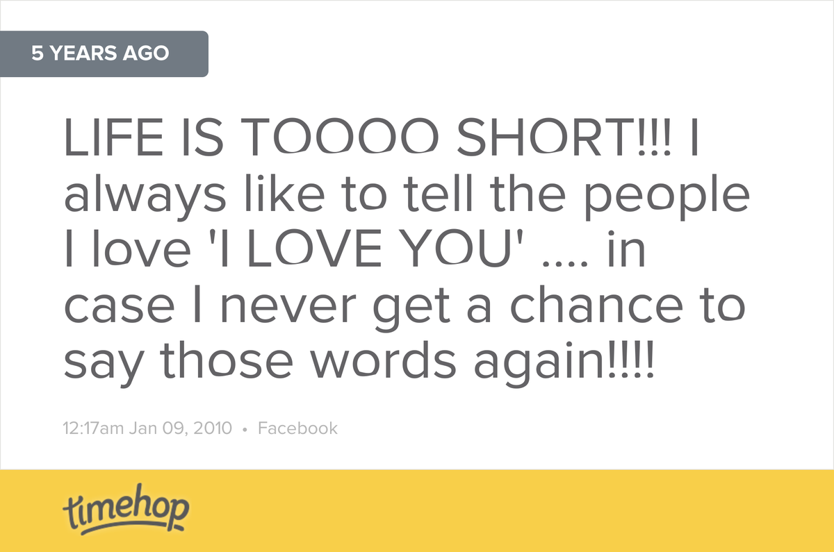 NazleenHunjan's tweet photo. How weird it feels to read this now 😞.  And how true my words were then ....how could I have known 5 years ago... http://t.co/2783Dq4Dus