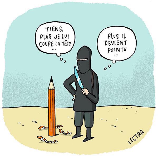 Marie_PureRX's tweet image. Le #JeSuisCharlie du dessinateur hollandais @lectrr