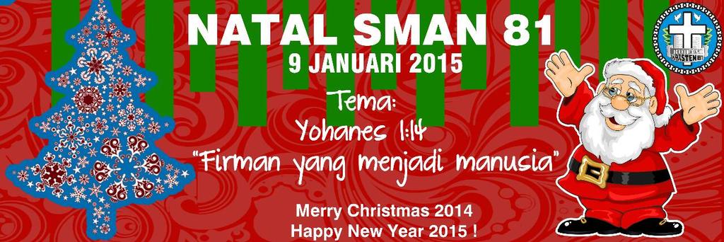 Rohkris81's tweet photo. Rohkris &amp; Rohkat SMAN81 proudly present our Christmas Celebration ! Tomorrow at HKBP Jatiwaringin @5PM 🎅🎄🎁🔔 http://t.co/UfdBjX5TLt