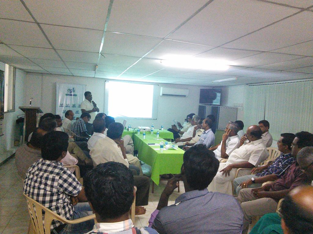 manoigr's tweet photo. @Sripuram #Tirupur #MSME #Policy #2015 Discussion session. #MakeInIndia organized by #TTPK, #TeamForChange@ http://t.co/EX1H6VjSx2