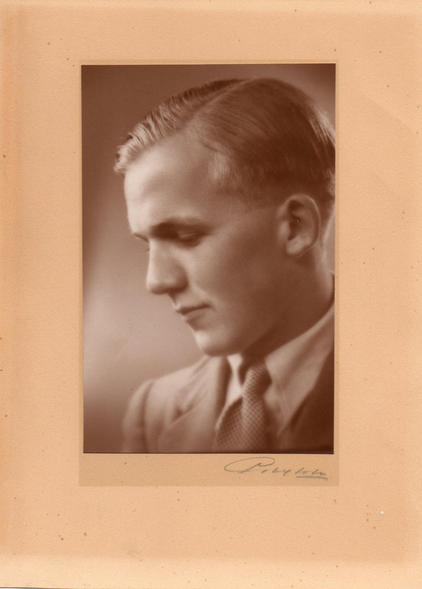 TheRussellTrust's tweet photo. Thanks Cecilia Russell @cecilia83311624 for sending this lovely photo of a young Captain Pat Russell. http://t.co/HAVOU7Q8Gt
