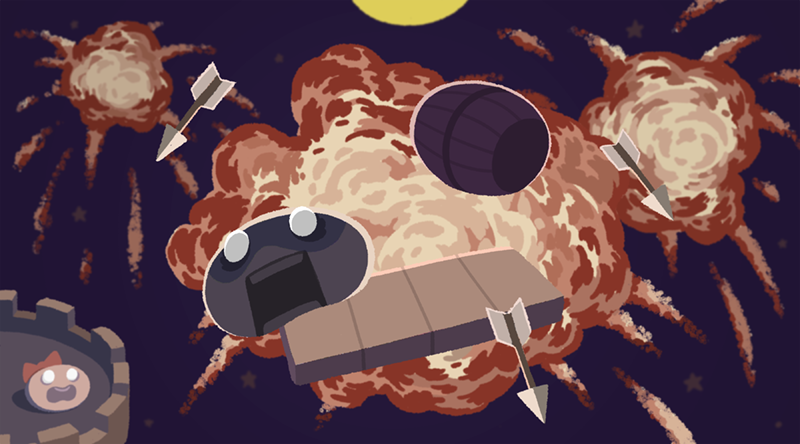 sigonogames's tweet photo. For the evening crowd, updated Castle Rider is out! Come get some wobble physics! https://t.co/EaqYnYHuA8 #gamedev http://t.co/DsSVhL8A1C