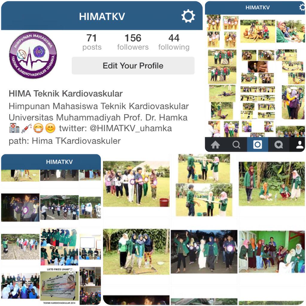 Assalamualaikum kakcan dan kakgan🙏😇 mau ngasih tau nih kalau HIMAtkv juga punya instagram loh😁🎌 difollow ya:himatkv 💛