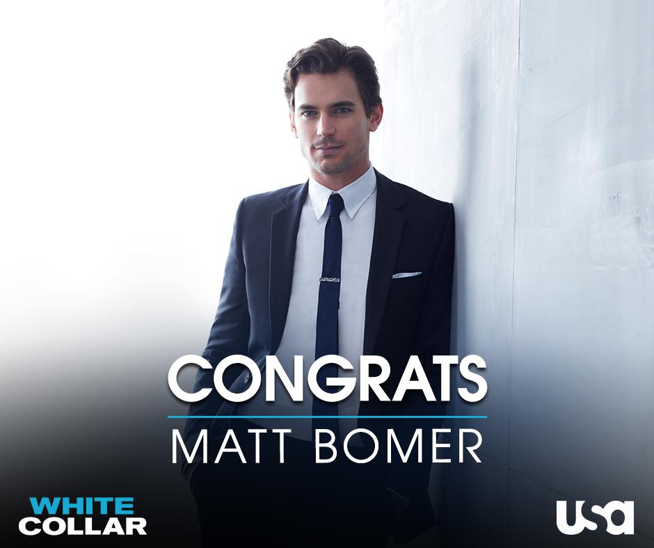 Congrats to <a href="/MattBomer/">Matt Bomer</a> on winning Favorite Cable TV Actor at the <a href="/peopleschoice/">People's Choice Country Awards</a> Awards! #Collars, thanks for voting!