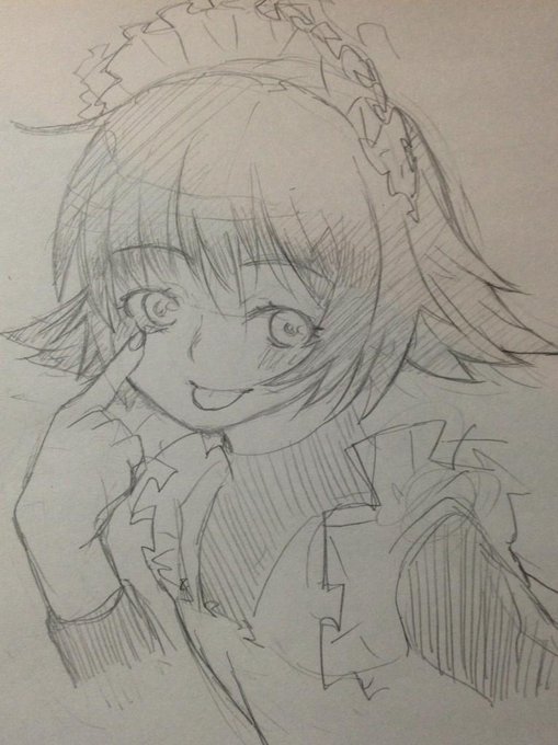 液タブを立ち上げる気力すらないまま描いた落書きでもあげてお絵かきアカウントぶる2015 