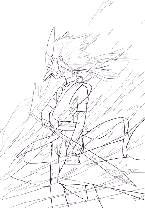 今日の進歩。公開まで描き溜めます。 
