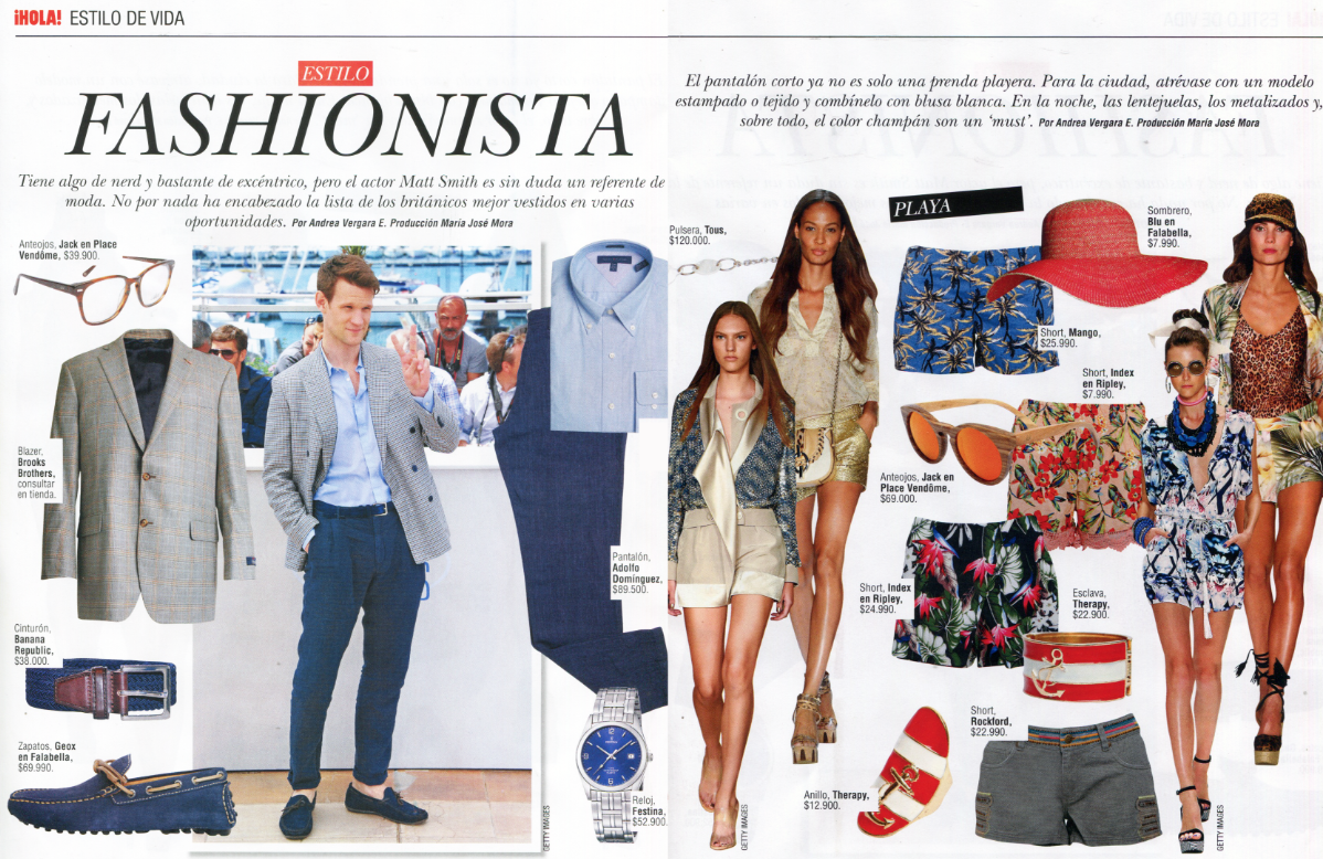 ImJackchile's tweet photo. [REVISTA HOLA] Estilo Fashionista.
#JACK Exclusivo en @PlaceVendomeOPV y @tiendas_paris http://t.co/9gnaVtJC1D