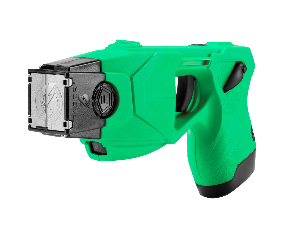 MobileLizard LAPD purchased green TASER X26P Smart Weapons. The