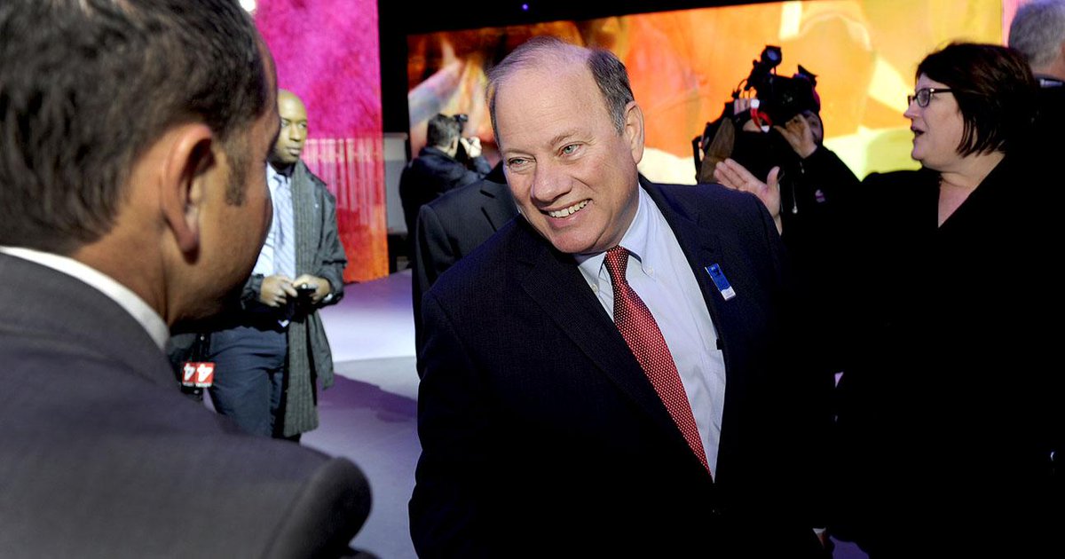 detroitnews's tweet photo. Duggan praises resurgent Auto Show
http://t.co/7AgXEu8PqZ http://t.co/SlaR1IlKfN
