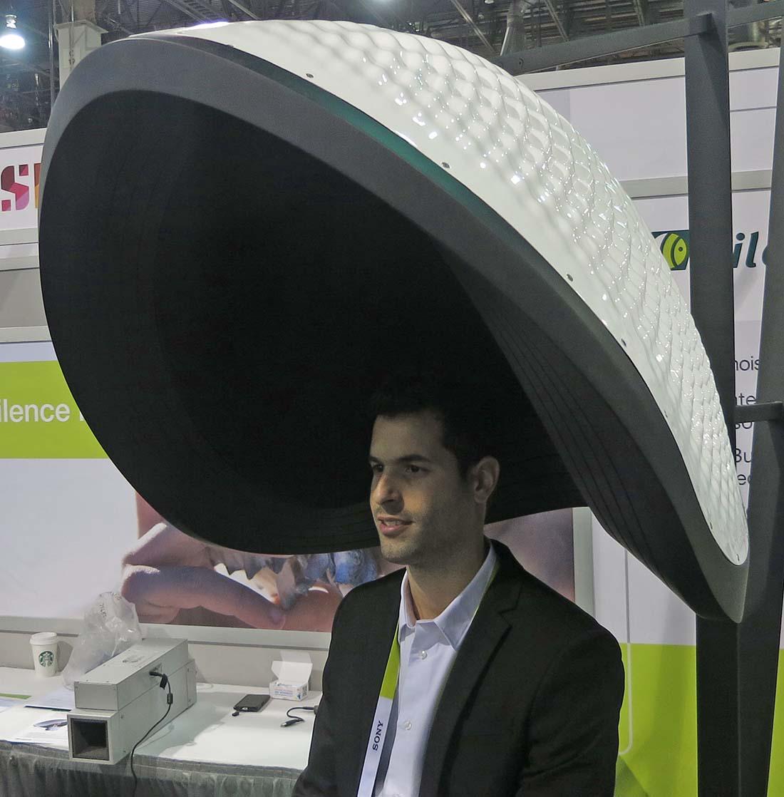 digdia's tweet image. Is this Maxwell Smart? Seen at #CES2015  Learn more at digdia.com