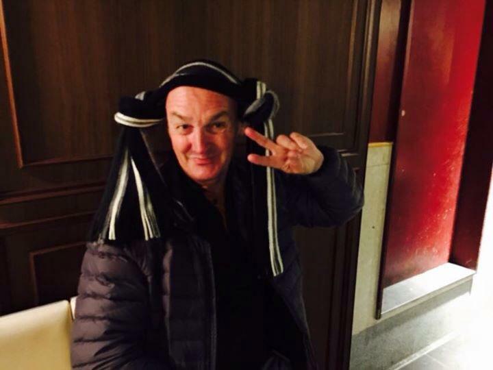 michelle_d90's tweet image. @sunriseon7 My #daggydad! Trying to look Japanese. 😂🎌 #sun7