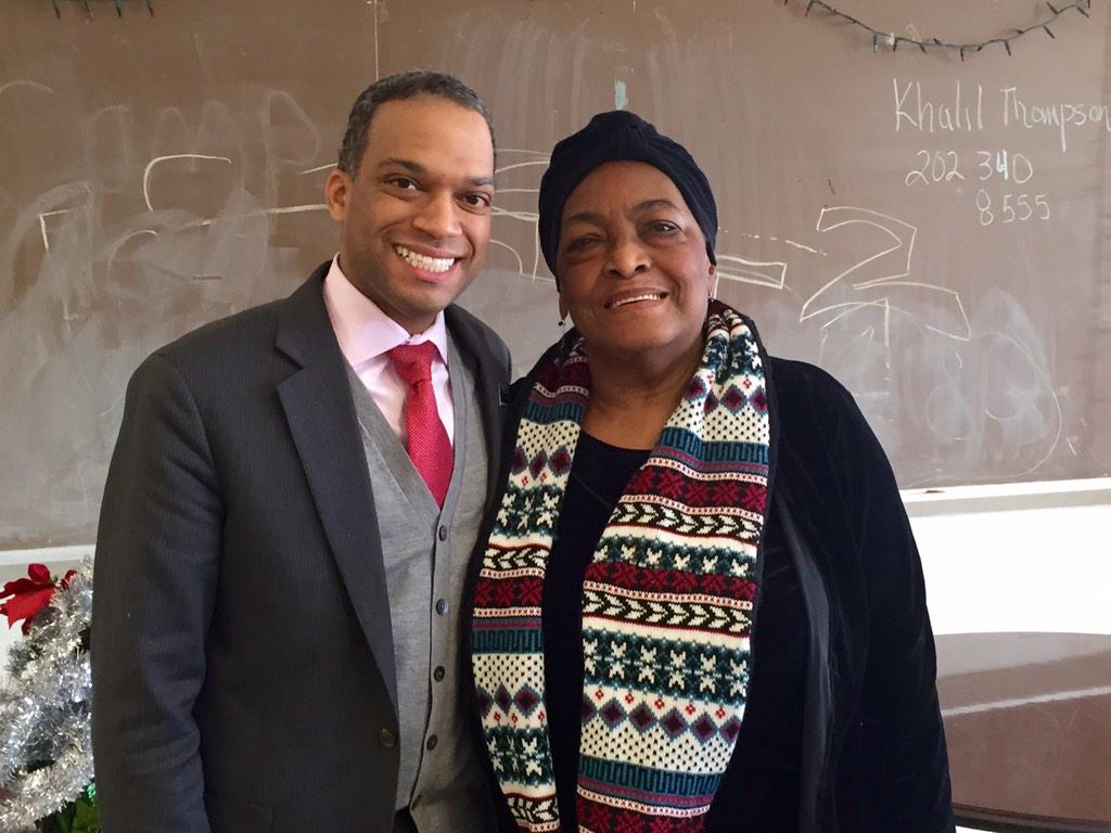 brandonttodd's tweet photo. Stopped by the Ward 4 Commission on Aging's Monthly Meeting. Here with President Florence. #continuingtheprocess http://t.co/xRb63tHVxT