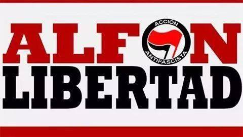 FuenlaAntifa's tweet photo. ¡ALFON LIBERTAD! http://t.co/aMjoybffEQ