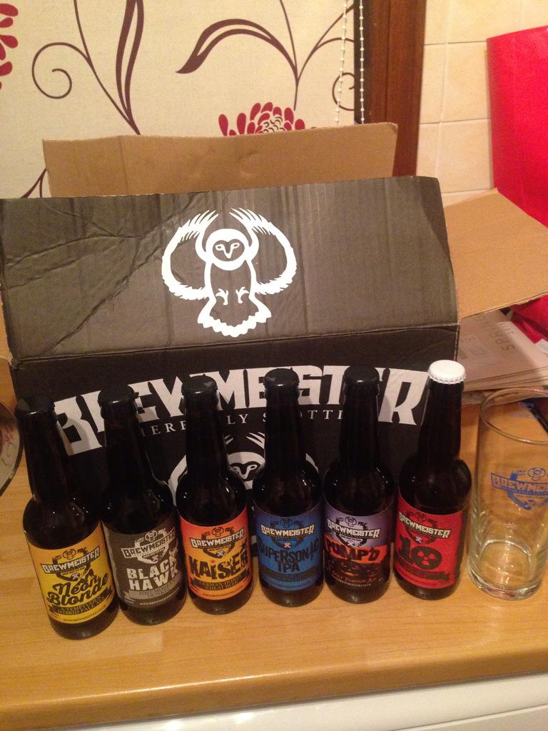 Cheers to Aberdeen Alarm Company and <a href="/BrewmeisterBeer/">Brewmeister</a> for my prize off Facebook! Few Thursday night beers I think 🍻🍻🍻