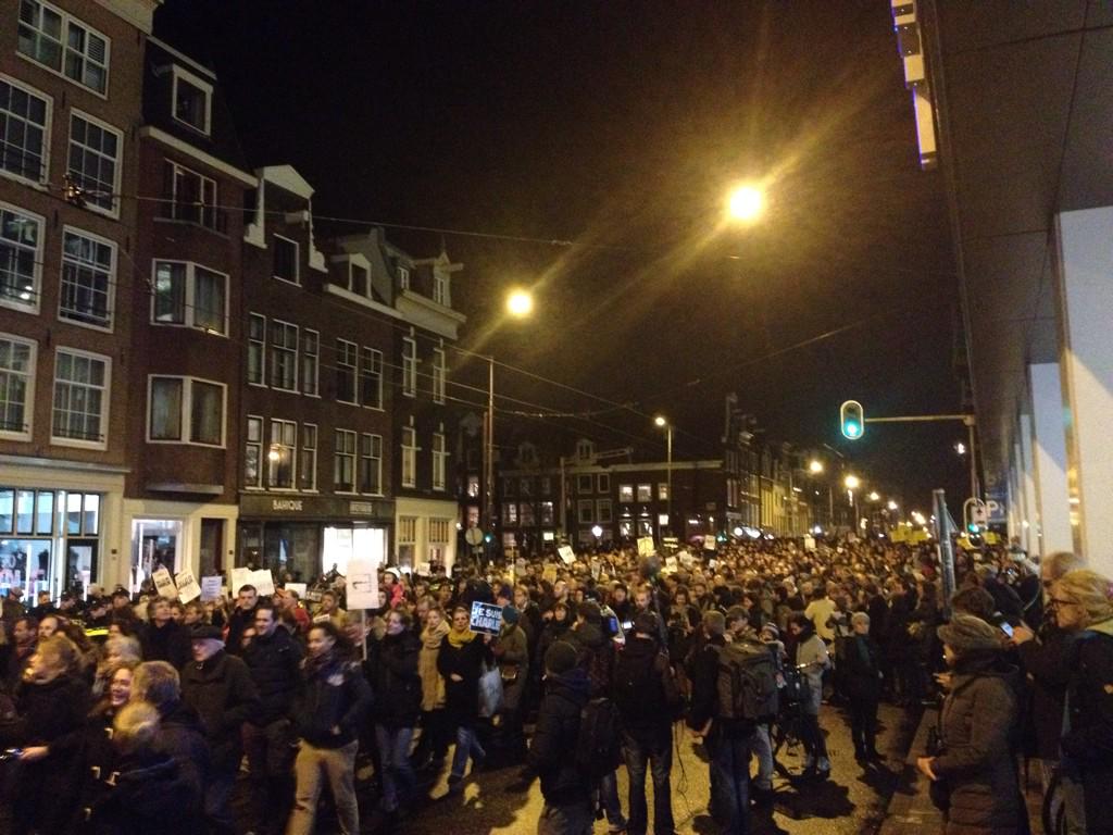 #JeSuisCharlie @ Amsterdam