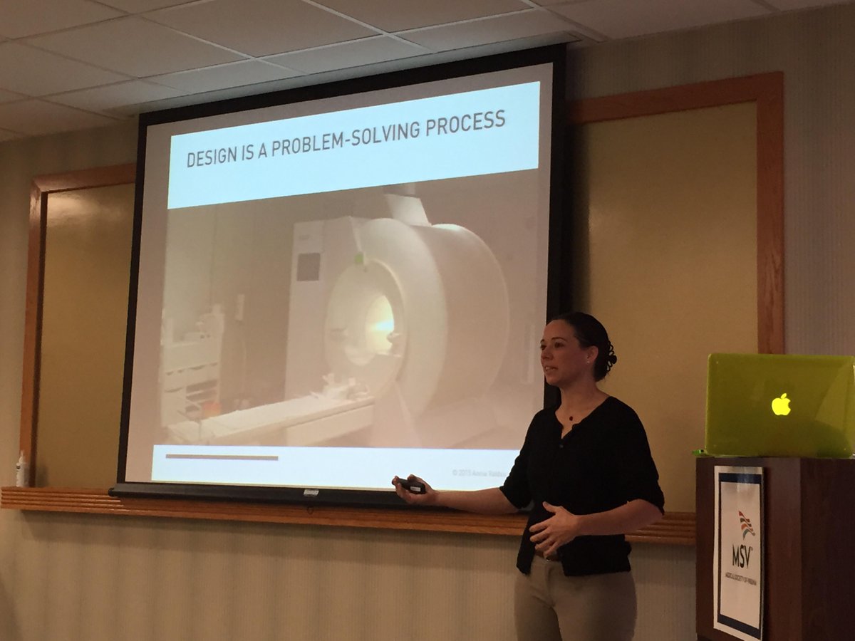 nickdawson's tweet photo. healthcare designer @annievaldes telling story of Doug Deeds’s redesign of the MRI experience for kids. #MSVFevolve http://t.co/7YwYJJAEMn
