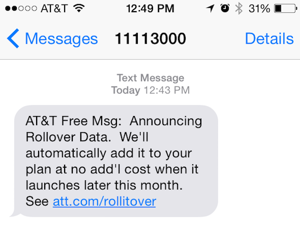 TheDCLBlog's tweet image. Nice surprise from @ATTCares No doubt it is in response to #DataStash