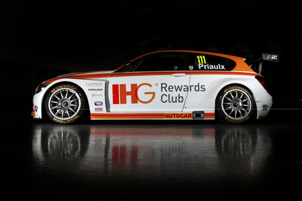 IHGOneRewards's tweet image. We're back on track with an exciting new partnership with @BMW_UK @andypriaulx! @DunlopBTCC @Official_WSR #IHGracing