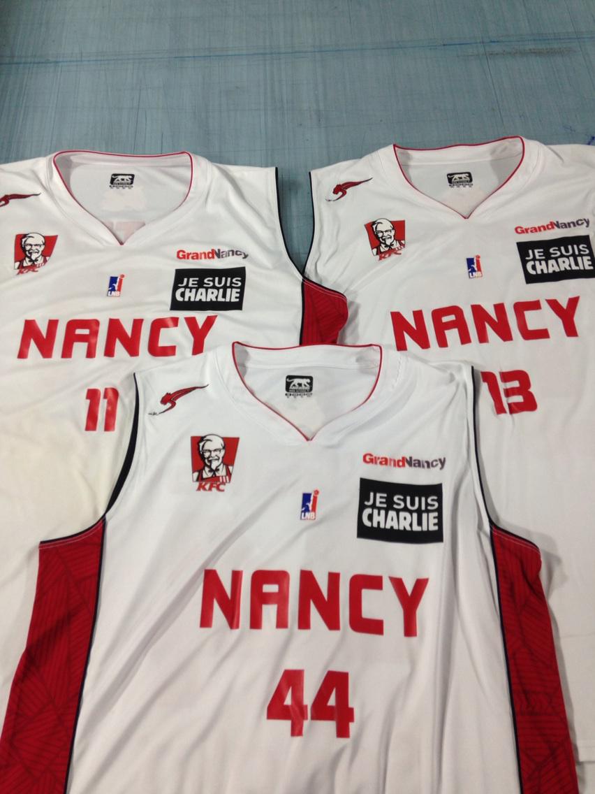 Les maillots de Nancy