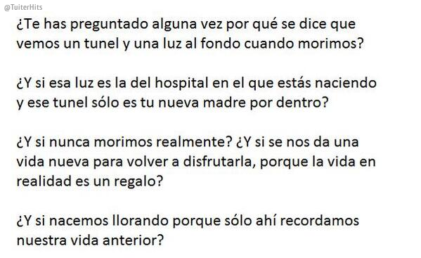 TuiterHits's tweet photo. ¡Feliz Domingo! ¿Te has preguntado alguna vez... http://t.co/JYhaF1vrZy