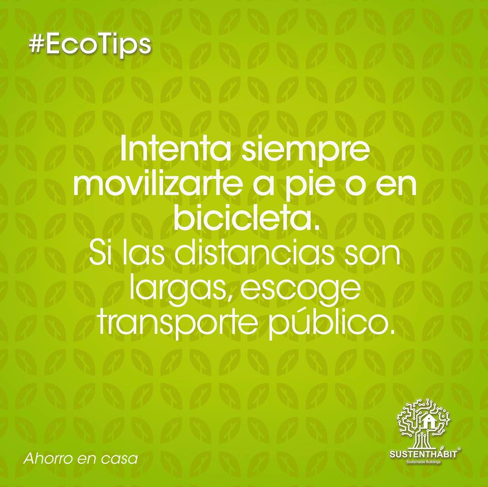 SUSTENTHABIT's tweet photo. Un beneficio para el medio ambiente y para tu salud, esta es una pequeña acción que debes considerar. http://t.co/QXVIZKBADv