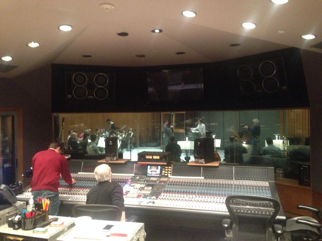 The guys may have been inspired by the holidays. #NewMusic #StudioA #BigPhatHolidays #BetterLateThanEver