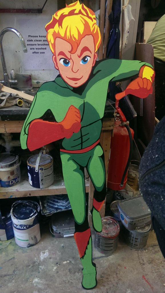 The sets starting to look good! #jackcutout