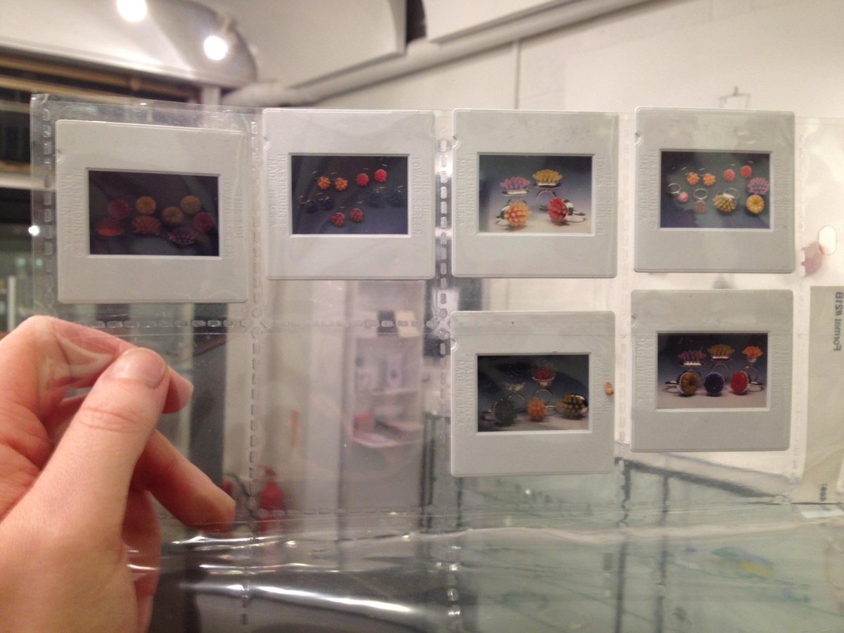 LesleyCraze's tweet photo. Jewellers used to send slides to the gallery to show us their work. We just found a pile of them #throwbackthursday http://t.co/vrlOJXrMNv