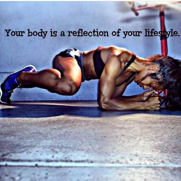 BestMotivation_'s tweet photo. "Ton corps est le reflet de ton mode de vie." http://t.co/Mh3wrjj8Ng