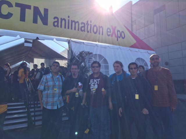 AFA_HUB's tweet image. AMVA animation students attended the CTN Network Animation Festival Dec. 2014.  #animationfun