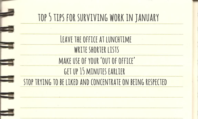 5 simple tips to adjust back to work in January. We love these! gu.com/p/44jca/stw