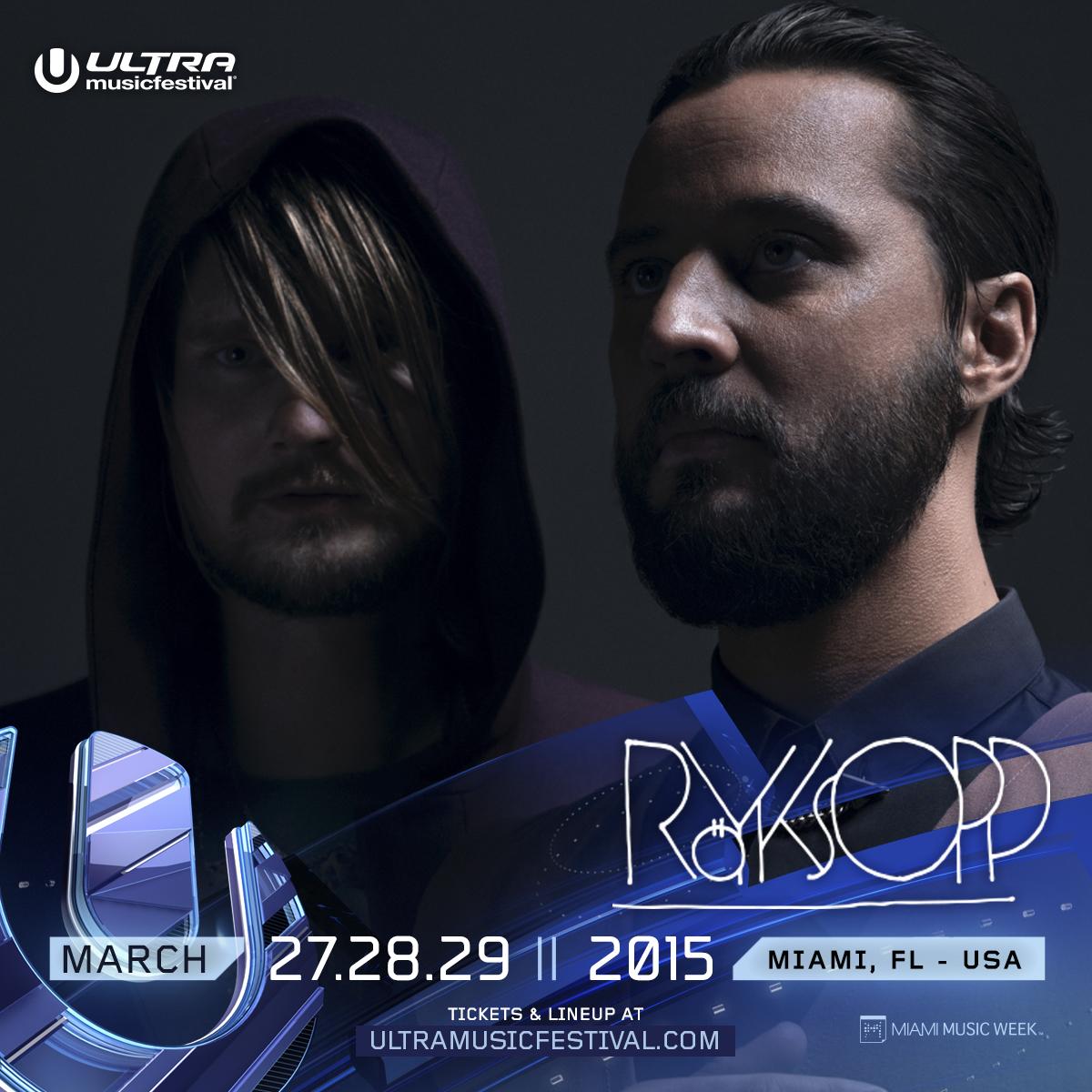royksopp's tweet image. Röyksopp will play @ultra Music Festival in March.
Tickets: ryxp.co/1AJzkGL