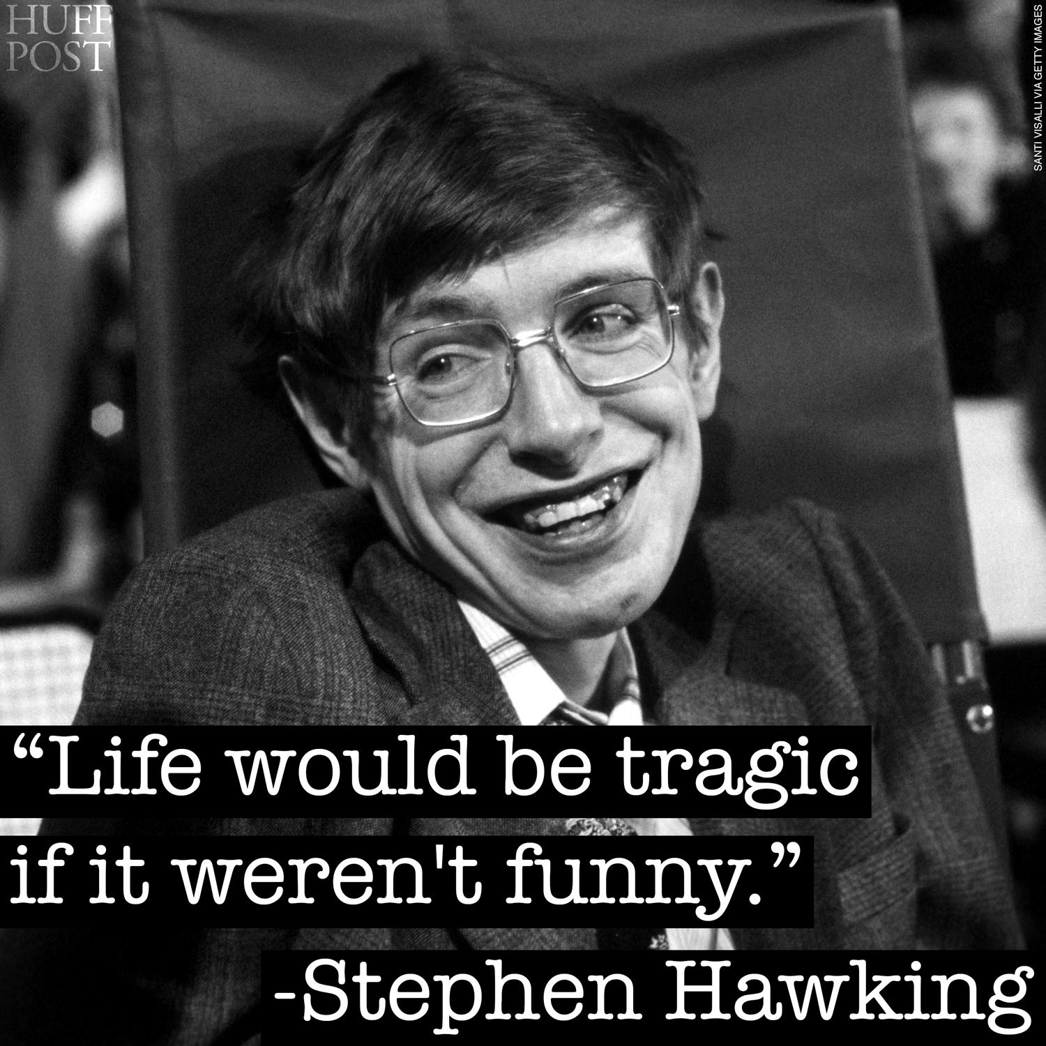 \" Happy birthday, Stephen Hawking  