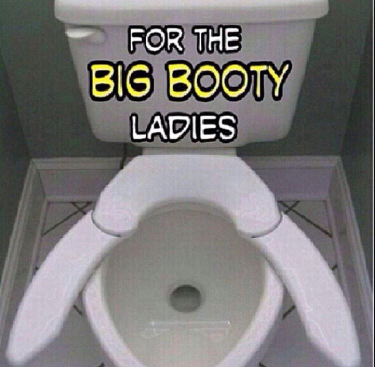 Bigbootyprobs7's tweet image. When you set down on the toilet and the booty over flows #bigbootyprobs