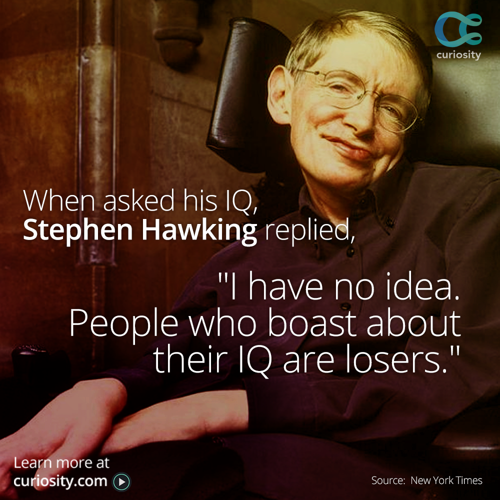 Happy birthday to one of the most brilliant scientific minds of our time:  