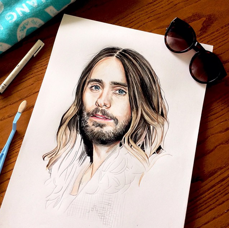 JaredLeto's tweet photo. Thx so much, @kayerina.  http://t.co/xMrxLr9Nac http://t.co/if1VyjrwZJ