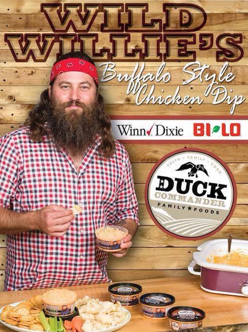 Duck_Commander's tweet image. Wild Willie's Buffalo Style Chicken Dip by @DCFFdips is now available in the deli aisle in select grocery stores!