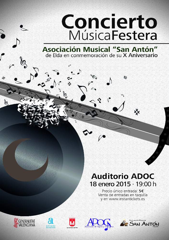 Tras los éxitos del pasado mes, <a href="/ADOCElda/">ADOC Elda</a> inicia nuevo ciclo.MUSICA FESTERA. Conferencia y conciertos...Os esperamos!
