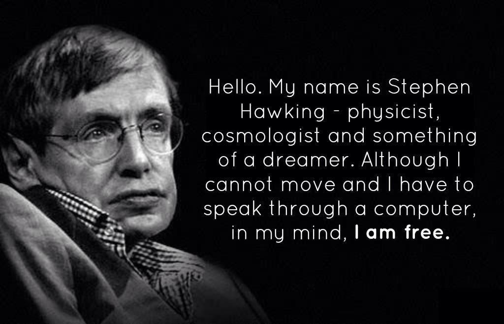 Et sinon, aujourd\hui Stephen Hawking a 73 ans. Happy birthday professor 