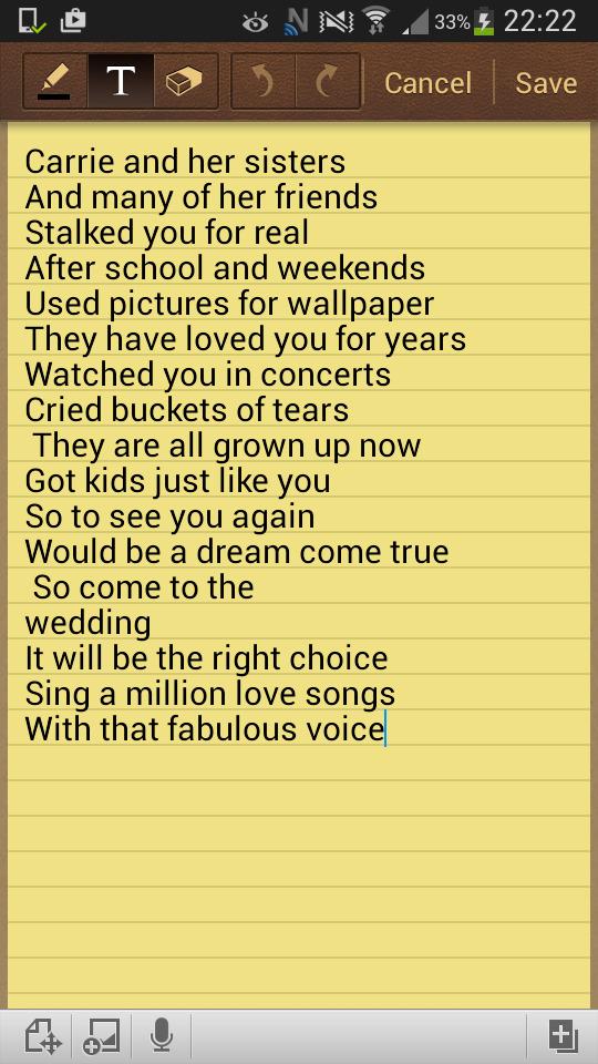 cazzag1's tweet photo. @GaryBarlow another poem just for you to get you to our wedding doo xxx http://t.co/FTD0sLnvYE