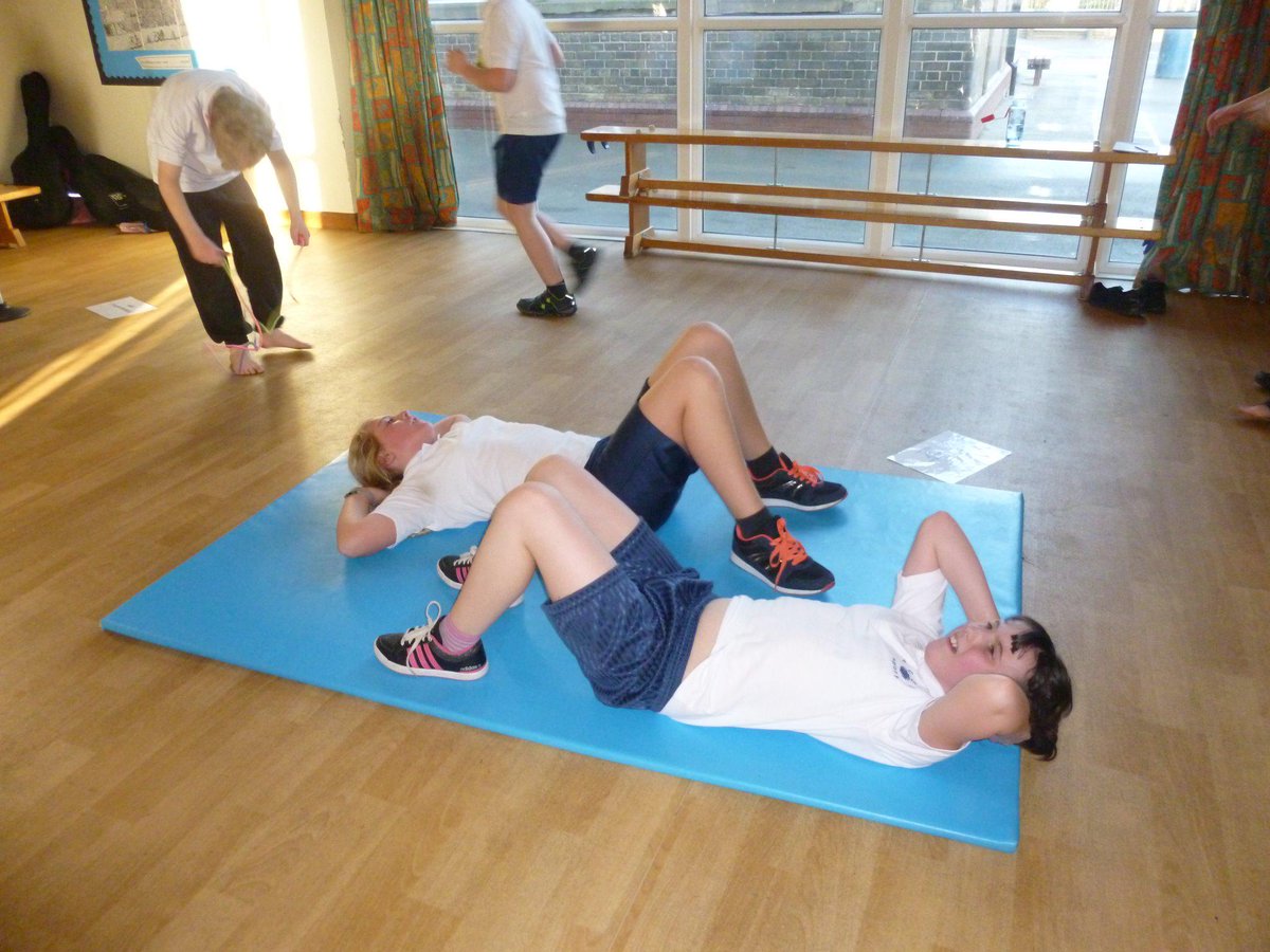 PCJS42's tweet photo. Year 6 testing out their strength and stamina. http://t.co/mkafOW71UZ