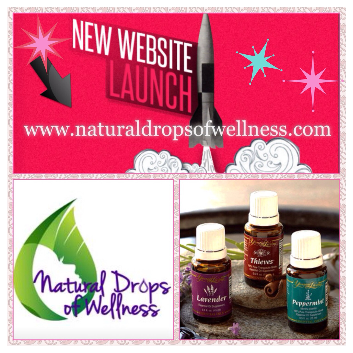FestaSheena's tweet photo. Super excited 4 the launch of my website #NaturalDropsofWellness ~ Visit my site &amp; see what #essentialoils are about! http://t.co/0GaywIEnww
